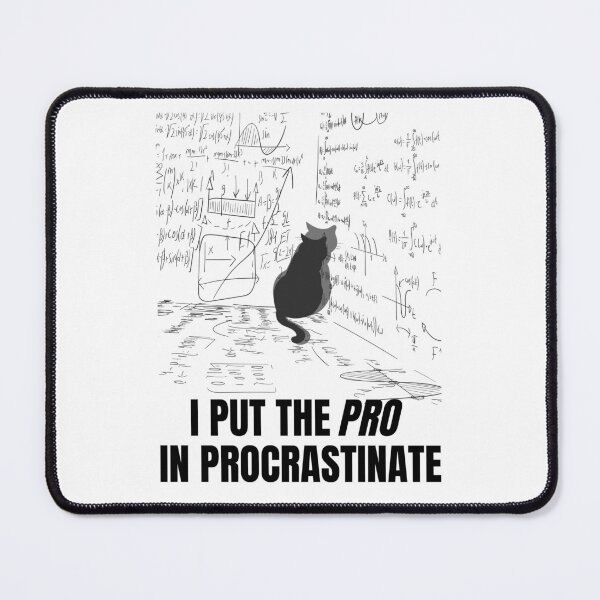 Item preview, I Put The Pro In Procrastinate Funny Shirt designed and sold by Lizscorpio.