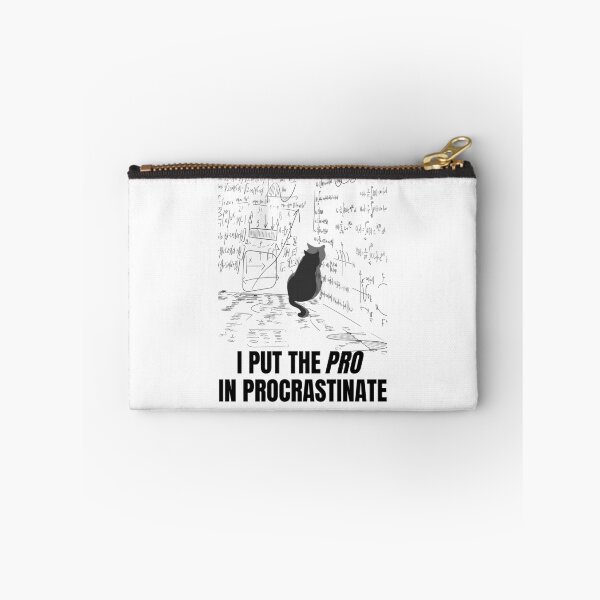 Item preview, I Put The Pro In Procrastinate Funny Shirt designed and sold by Lizscorpio.