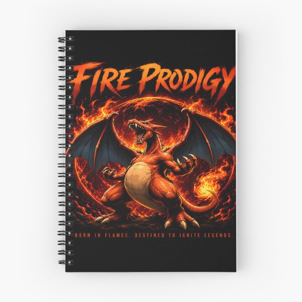 Item preview, Fire Prodigy - Epic Charizard -Fiery Fantasy Dragon -Aesthetic Design designed and sold by Trinidesigns123.