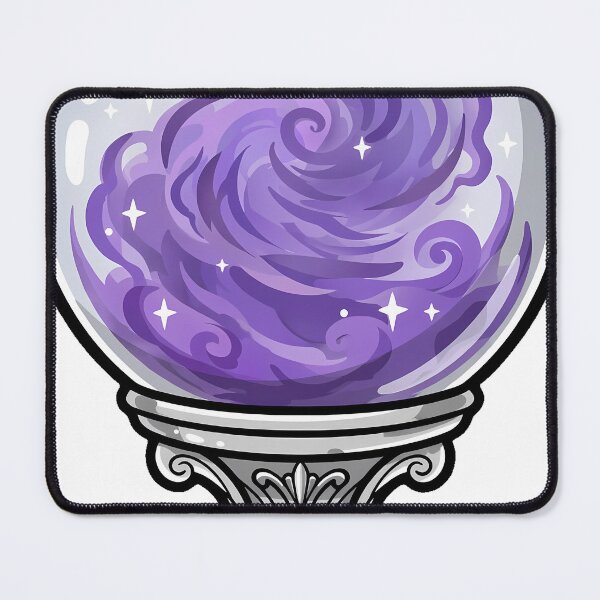 Item preview, Crystal Ball on Silver Stand designed and sold by IllumeInk.