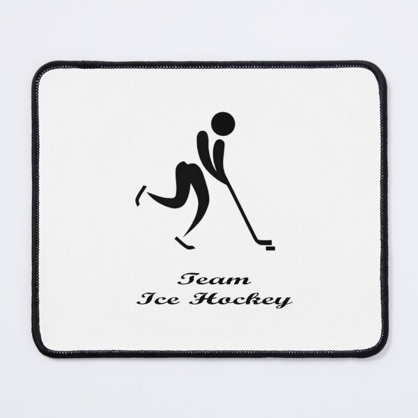 Item preview, ZPS Team Ice Hockey Black Silhouette designed and sold by ZaryaParx.