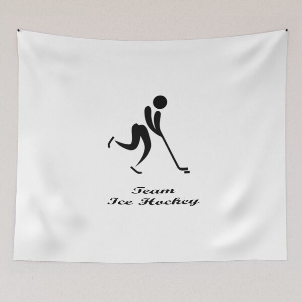 Artikelvorschau, ZPS Team Eishockey Schwarze Silhouette entworfen und verkauft von ZaryaParx.