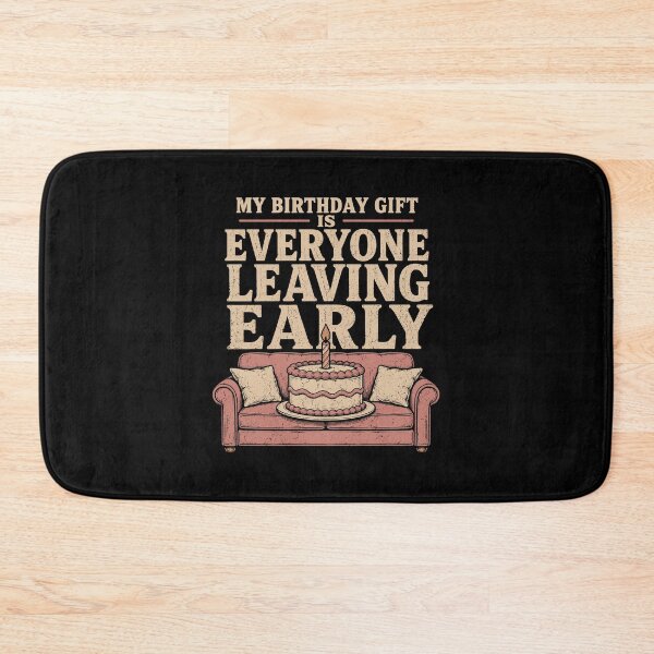 Item preview, Introvert Birthday Homebody Low Key Birthday Gift designed and sold by AndreasMei.