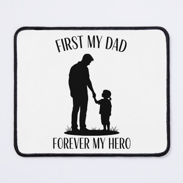 Item preview, First My Dad Forever My Hero designed and sold by Amir Faysal.