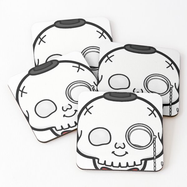 Item preview, Gentleman Skull with Top Hat designed and sold by IllumeInk.