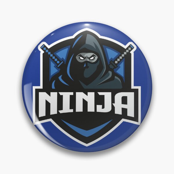Item preview, Blue Ninja Warrior | Shadow Assassin Fantasy Fighter Graphic designed and sold by MerlinWear.