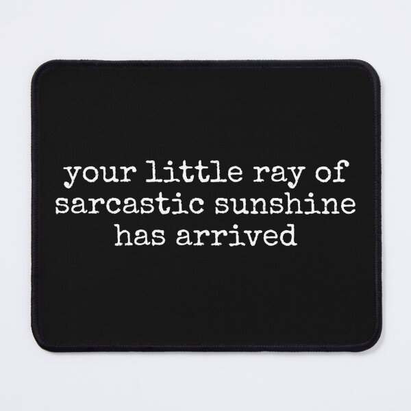 Item preview, Sarcastic Little Ray of Sunshine Character Art designed and sold by tarzbol.