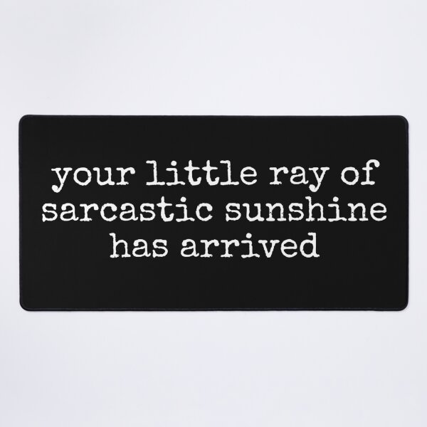 Item preview, Sarcastic Little Ray of Sunshine Character Art designed and sold by tarzbol.