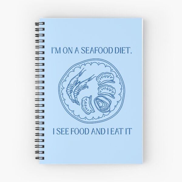 Item preview, Seafood Diet I See Food And Eat It Funny Shirt designed and sold by Lizscorpio.