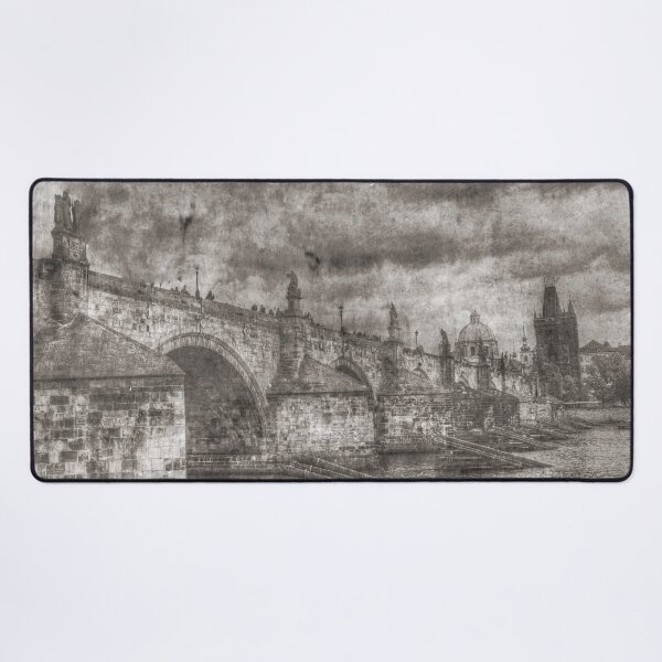 Item preview, Charles Bridge Prague Vintage Vista designed and sold by Londonimages.