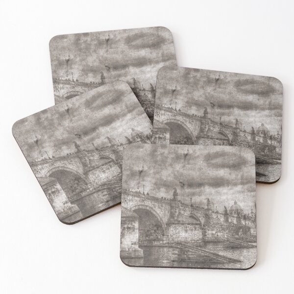 Item preview, Charles Bridge Prague Vintage Vista designed and sold by Londonimages.