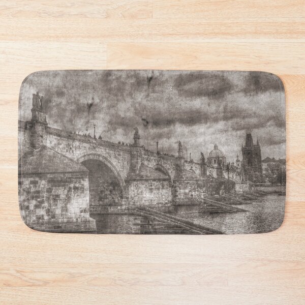 Item preview, Charles Bridge Prague Vintage Vista designed and sold by Londonimages.