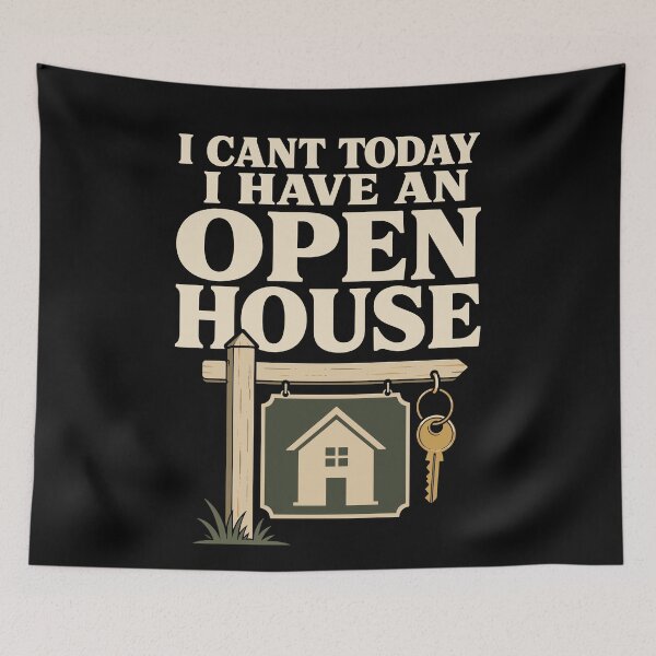 Item preview, Open House Survival Real Estate Agent Gift designed and sold by AndreasMei.
