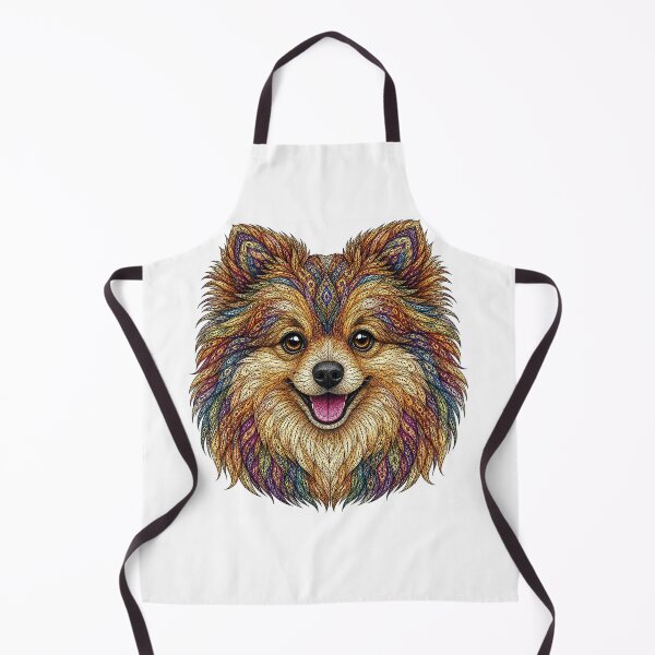 Item preview, Colorful Pomeranian designed and sold by PaintedbyCarol.