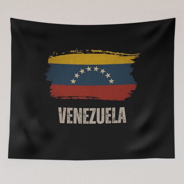 Item preview, Vintage grunge Venezuelan flag, I love Venezuela designed and sold by Dressyourflag.