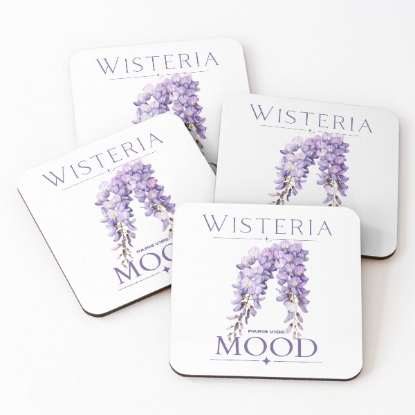 Item preview, Wisteria Mood – Paris Vibes Floral Botanical Illustration designed and sold by Blueberry-art23.