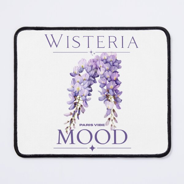 Item preview, Wisteria Mood – Paris Vibes Floral Botanical Illustration designed and sold by Blueberry-art23.