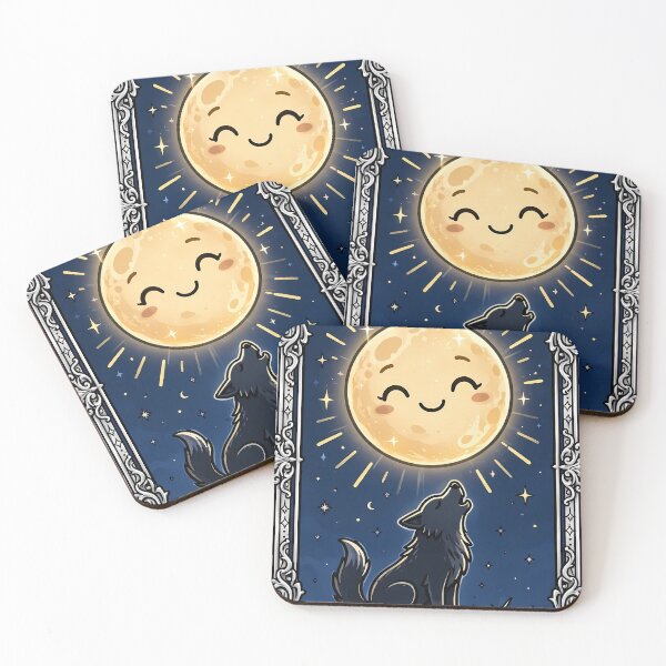 Item preview, Moon Tarot Card designed and sold by IllumeInk.