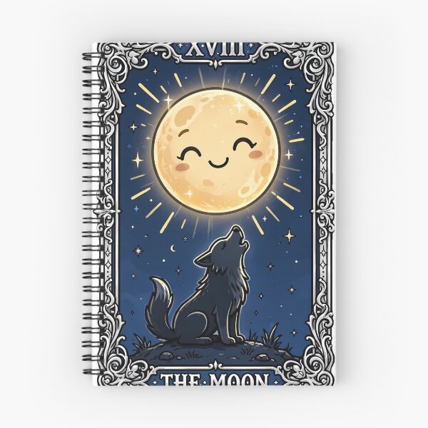 Item preview, Moon Tarot Card designed and sold by IllumeInk.