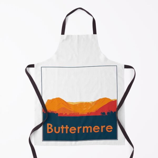 Item preview, Stylised view across Buttermere (v1) designed and sold by LazloWoodbine.