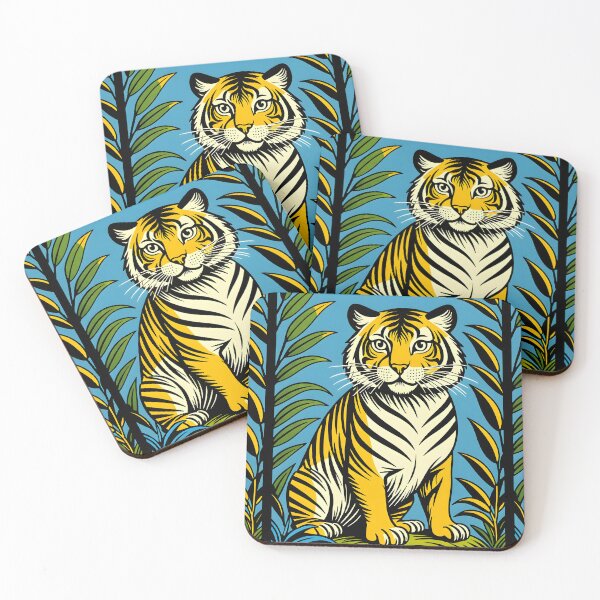 Item preview, Golden Jungle Tiger designed and sold by iamsla.