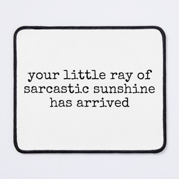Item preview, Sarcastic Little Ray of Sunshine Character Art designed and sold by tarzbol.