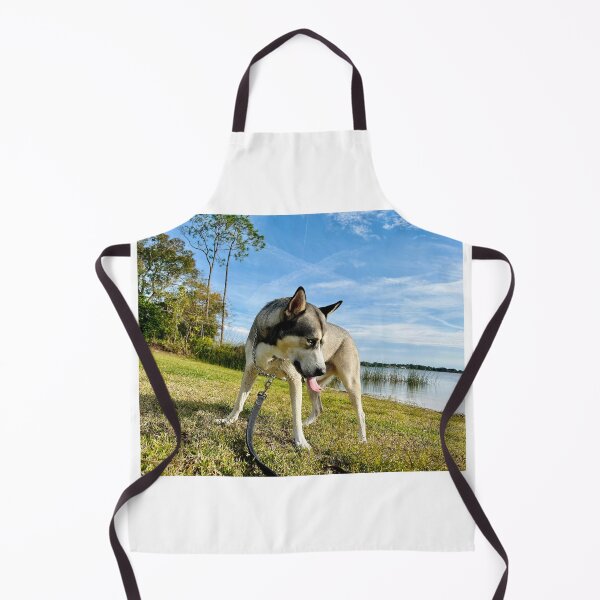 Item preview, Florida Paws - Husky by the Lake - Scenic Waterfront Adventure. designed and sold by QuietBloomDHS.