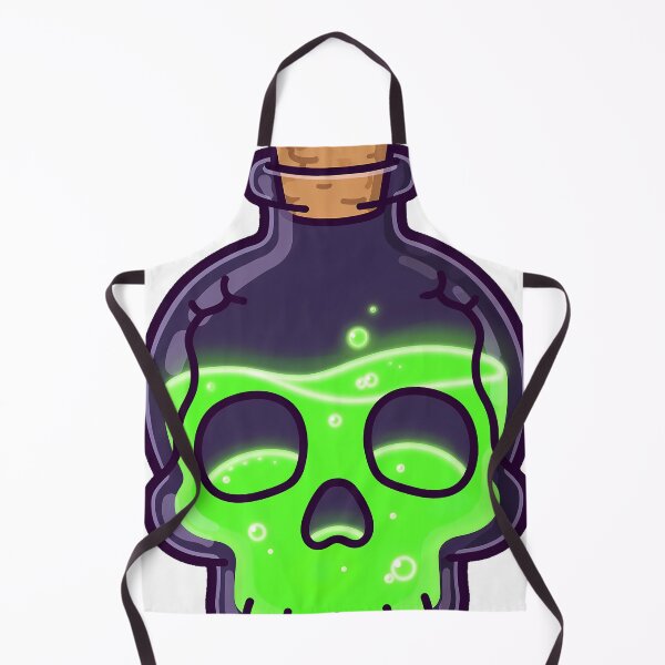 Item preview, Skull-Shaped Potion Bottle designed and sold by IllumeInk.