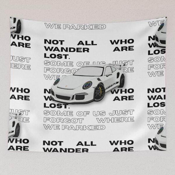 Item preview, Not All Who Wander Are Lost Funny Car Shirt designed and sold by Lizscorpio.