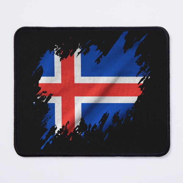Item preview, Torn Icelandic flag, Icelandic pride designed and sold by Dressyourflag.