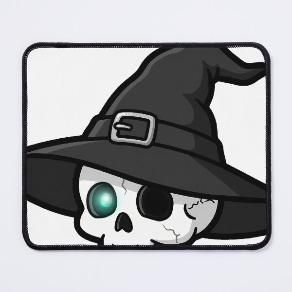 Item preview, Witch Hat Skull designed and sold by IllumeInk.