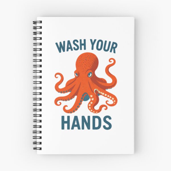Item preview, Wash Your Hands Octopus designed and sold by HBDStudio.