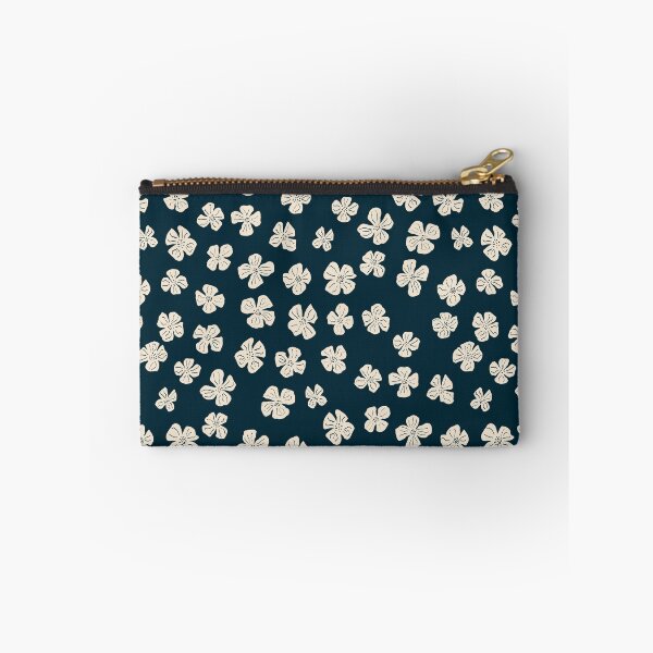Item preview, Cute Cottagecore Floral Pattern in Navy designed and sold by hayleyhackler.
