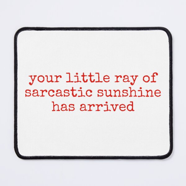 Item preview, Sarcastic Little Ray of Sunshine Character Art designed and sold by tarzbol.