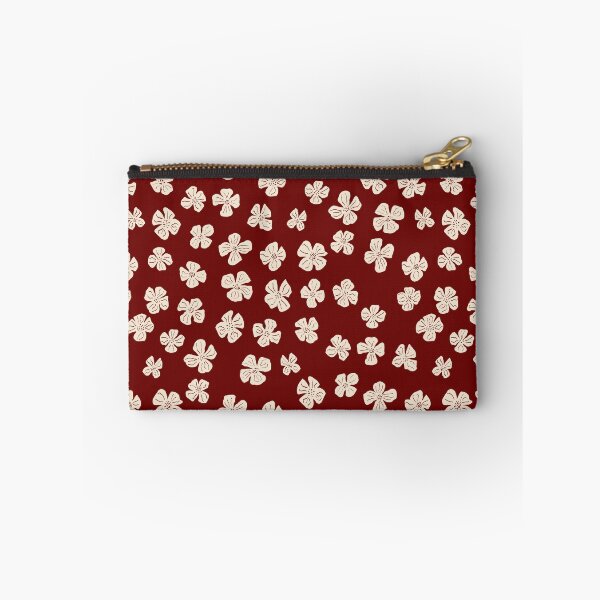Item preview, Red Cottage Core Wildflower Floral Pattern designed and sold by hayleyhackler.