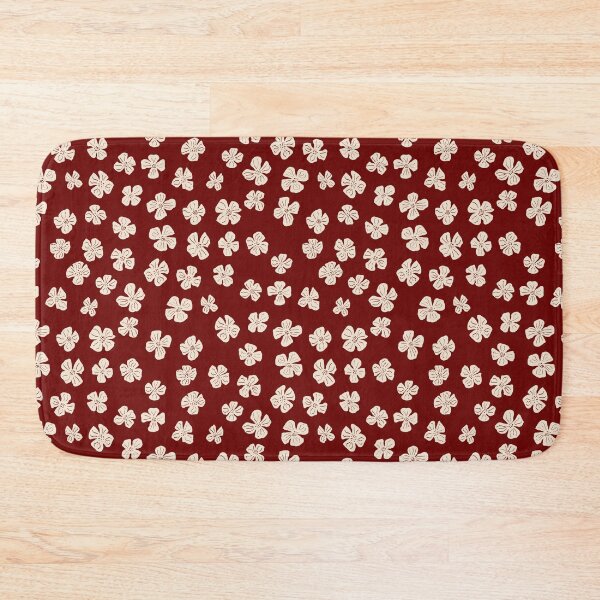 Item preview, Red Cottage Core Wildflower Floral Pattern designed and sold by hayleyhackler.