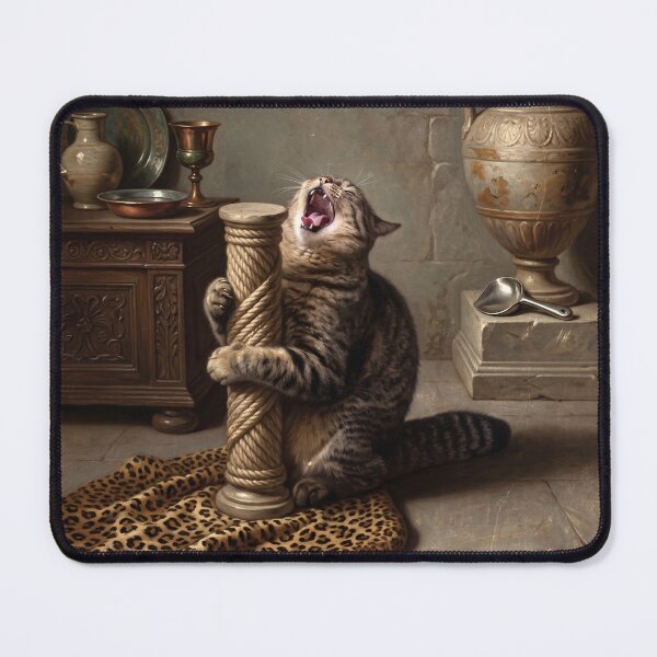 Item preview, Emotional Support Scratching Post designed and sold by Anatolii_Kys.