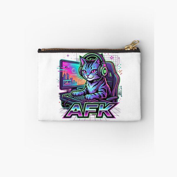 Item preview, Cyber Cat: AFK Loading designed and sold by CatstheticShop1.