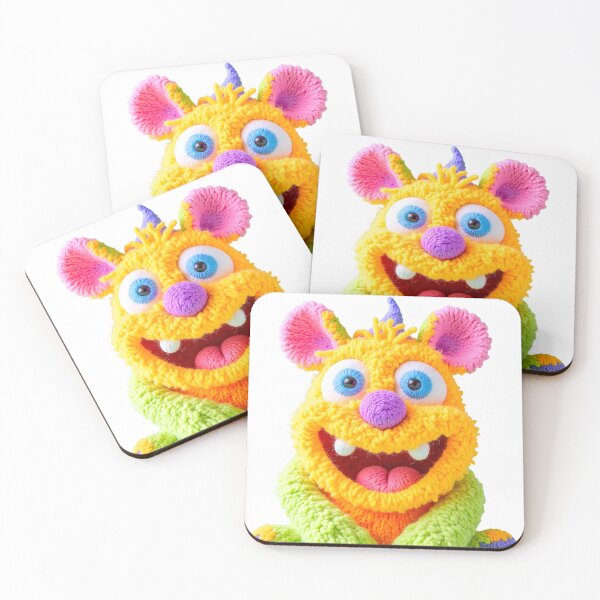 Item preview, Bright Crochet Monster Amigurumi Plush Art 1 designed and sold by canvahub.