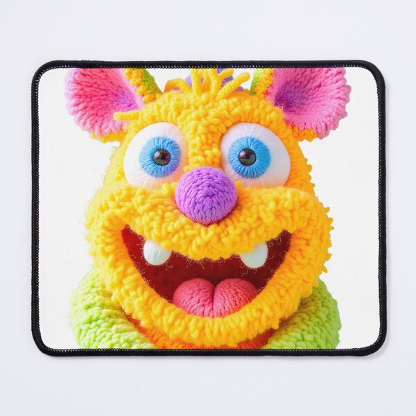 Item preview, Bright Crochet Monster Amigurumi Plush Art 1 designed and sold by canvahub.