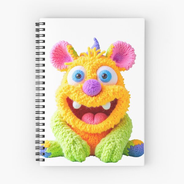 Item preview, Bright Crochet Monster Amigurumi Plush Art 1 designed and sold by canvahub.