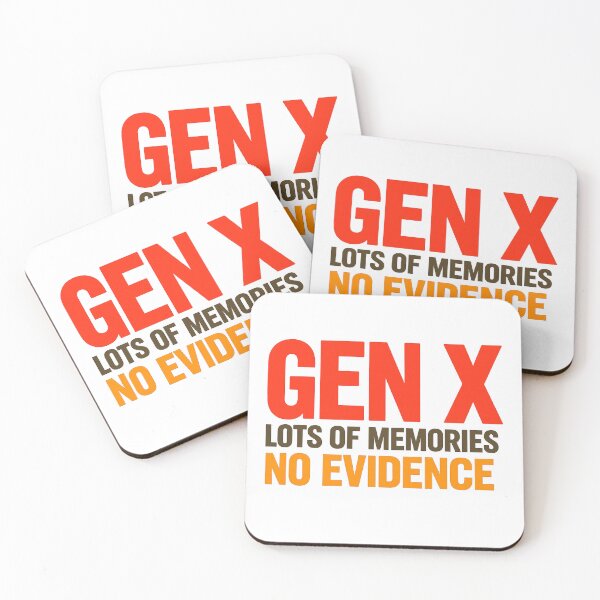Item preview, Gen X Lots of Memories No Evidence Shirt | Funny Generation X Humor T-Shirt designed and sold by GarnerSupplyCo.