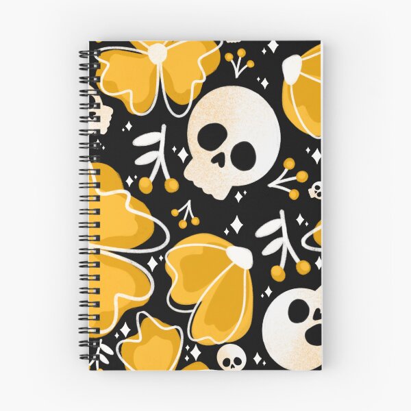 Item preview, Skulls and Stars in Wildflower Meadow  designed and sold by studioaudrea.