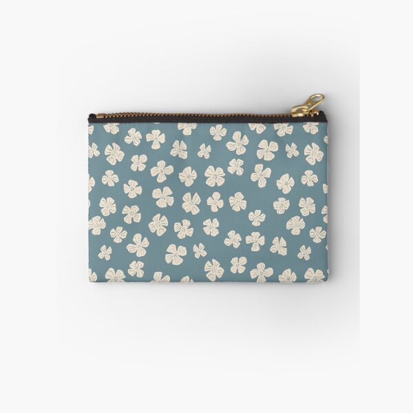 Item preview, Cute Cottagecore Floral Pattern in Dusty Blue designed and sold by hayleyhackler.