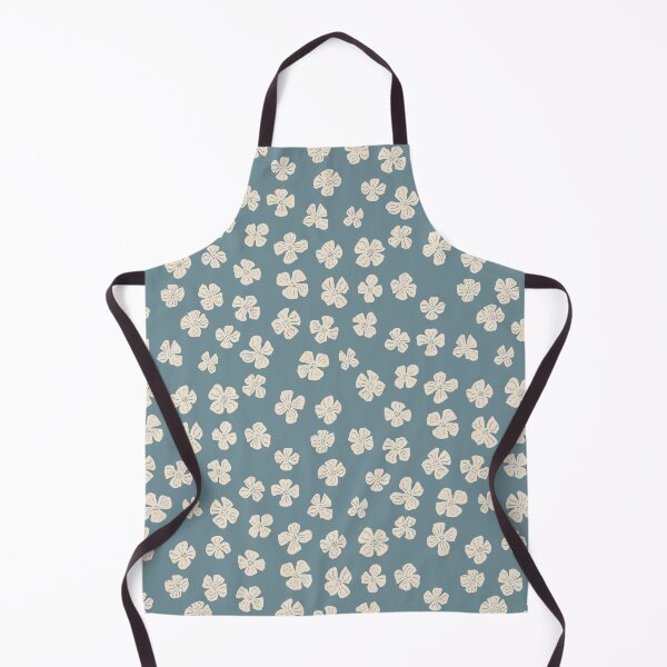 Item preview, Cute Cottagecore Floral Pattern in Dusty Blue designed and sold by hayleyhackler.