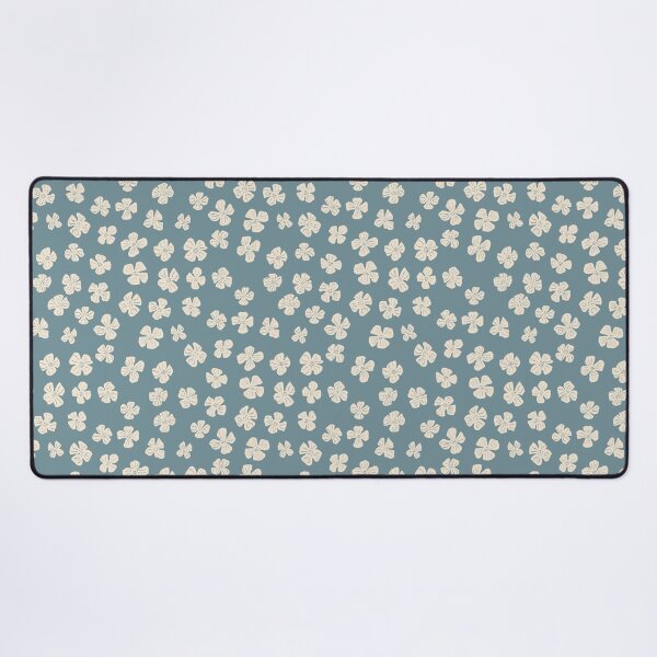 Item preview, Cute Cottagecore Floral Pattern in Dusty Blue designed and sold by hayleyhackler.