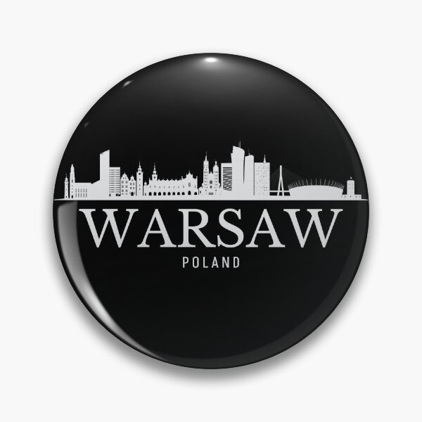 Item preview, Warsaw skyline, Warsaw Poland designed and sold by Dressyourflag.