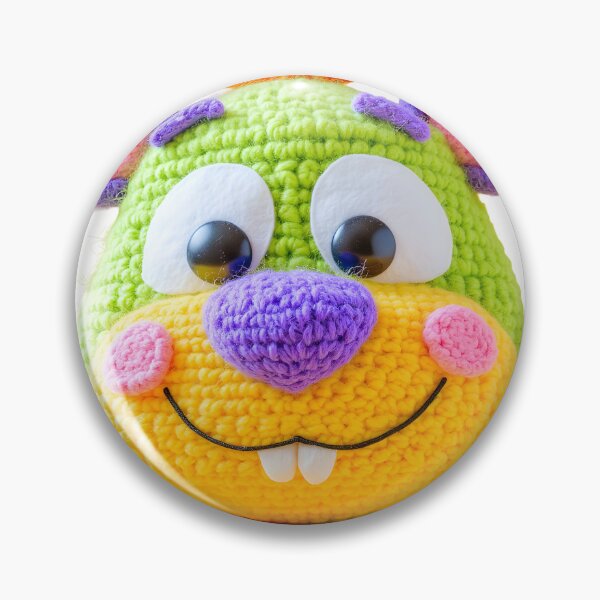 Item preview, Bright Crochet Monster Amigurumi Plush Art 2 designed and sold by canvahub.