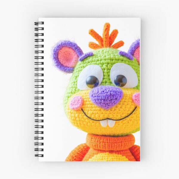 Item preview, Bright Crochet Monster Amigurumi Plush Art 2 designed and sold by canvahub.