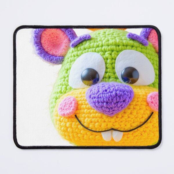 Item preview, Bright Crochet Monster Amigurumi Plush Art 2 designed and sold by canvahub.